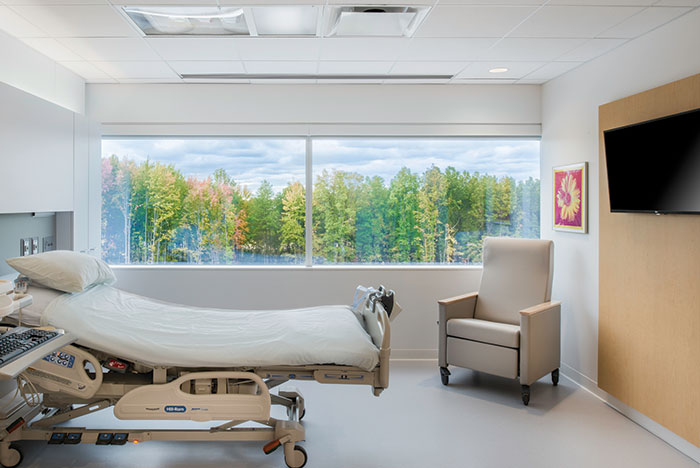 Cleveland Clinic Avon Hospital patient room