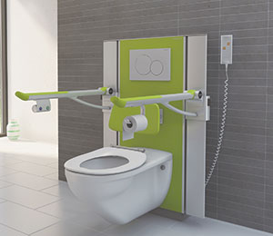 Select series of height-adjustable toilets