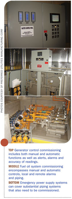 Images showing various piping and monitoring industrial equipment