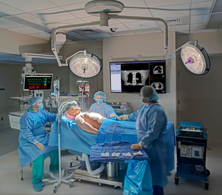 Johns Hopkins simulated operating room
