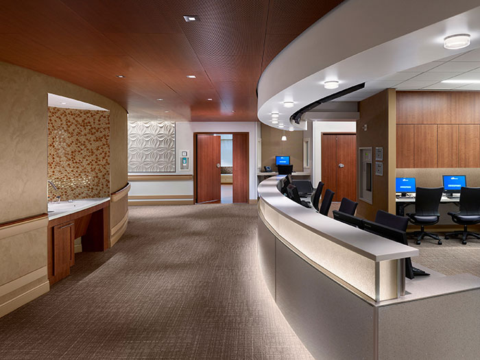 Northwestern Medicine Central DuPage corridors