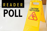 Floor caution sign