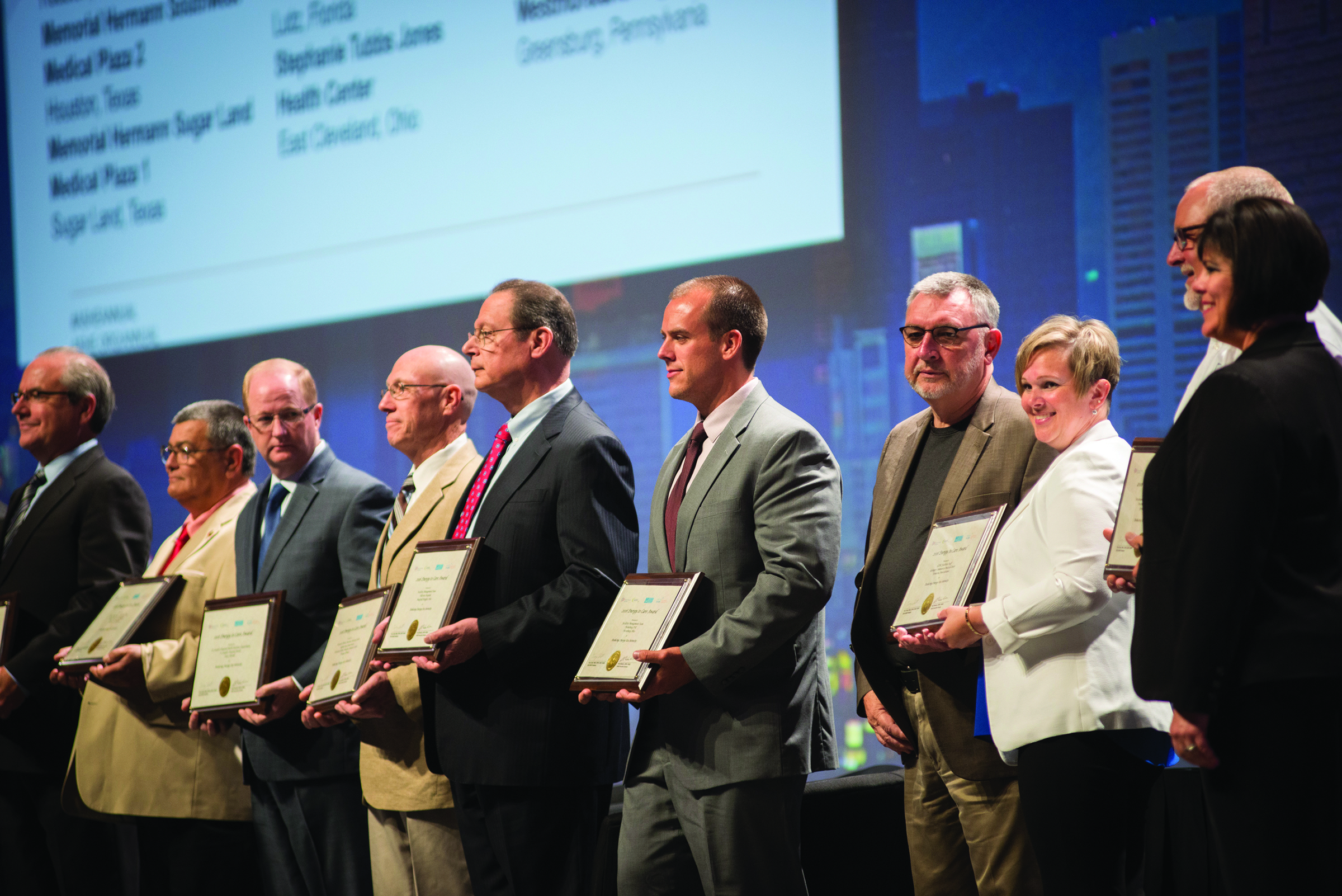 ASHE Energy to Care Honorees
