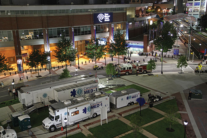 Carolinas Mobile Hospital at 2012 democratic convention