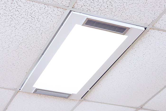 UVC-light air treatment system