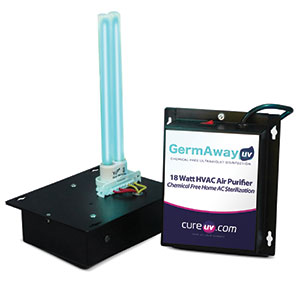 GermAway Ultraviolet UVC Air Purification System 