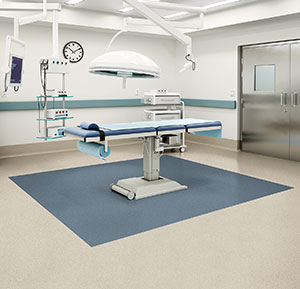 armstrong floor in operating room