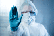 Healthcare worker in PPE
