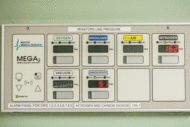 Medical gas system control panel