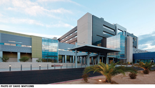 Exterior photo of VA Medical Center Complex | North Las Vegas, Nevada