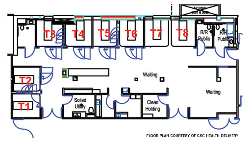 Triage Floor Plan