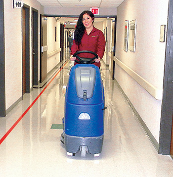 Hospital Floor Cleaning Program, Vinyl Floor Cleaning Machine