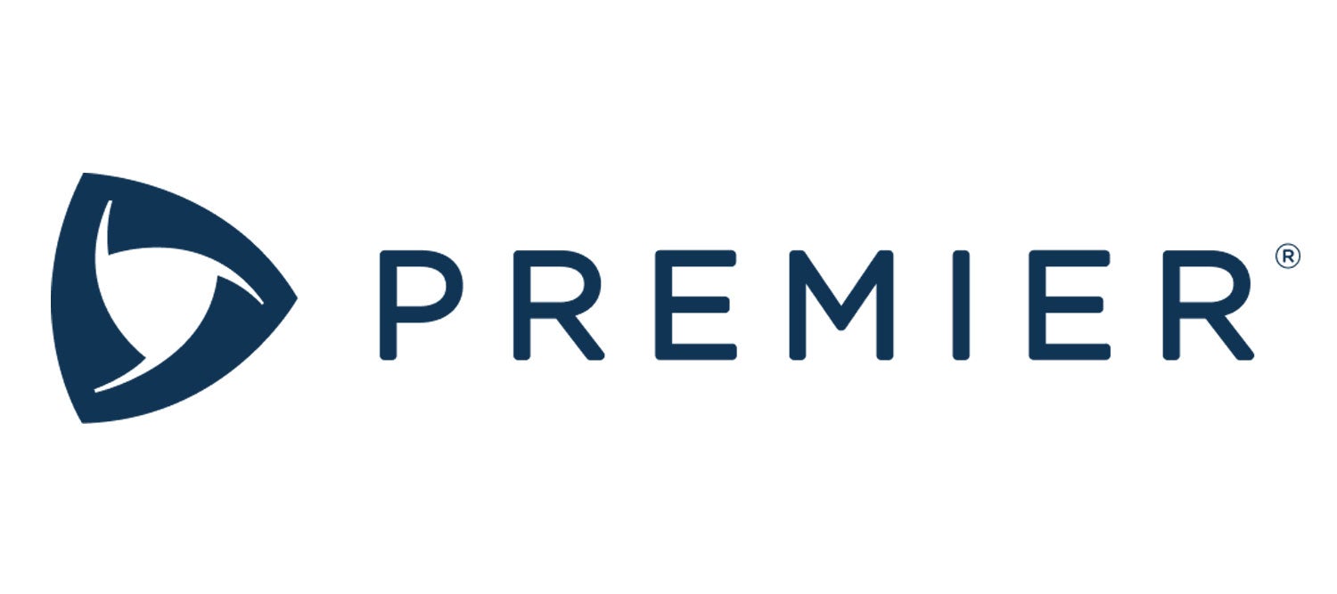 Premier Inc Navy logo
