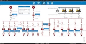 Emergency power monitoring generates efficiency
