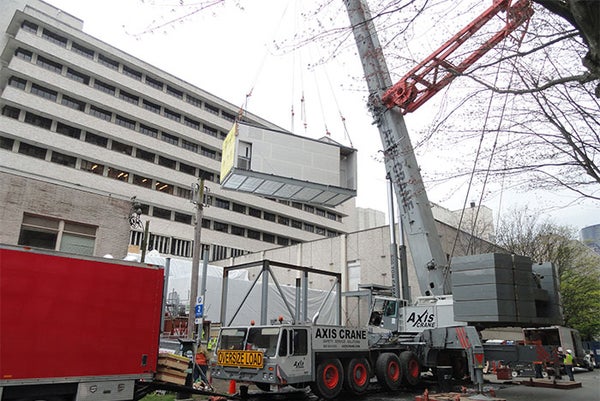 Interim sterilization processing facility keeps surgeries — and construction — on track