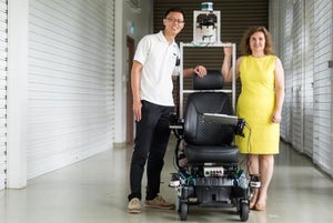 Tech talk: A self-driving wheelchair, artificial intelligence and RFID