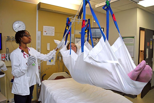 Health system gets a lift from safe, patient-handling equipment