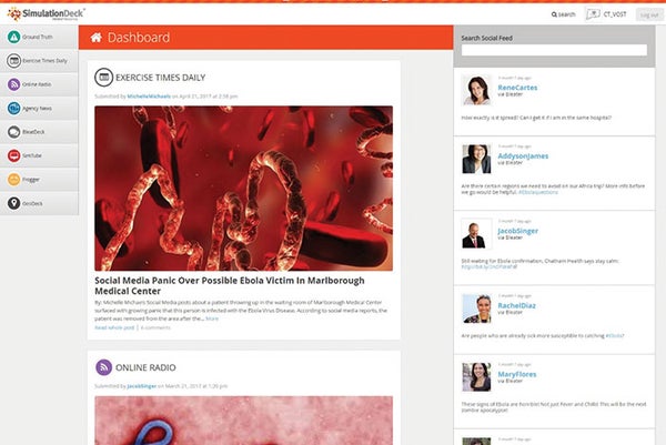 Simulator helps hospitals prepare for emergency response