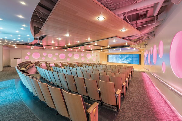 Space designed for team collaboration and community