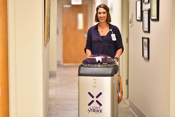 Automated disinfection tech rids pharmacy of mold