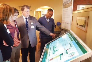 Energy kiosk opens public discussion on environmental stewardship