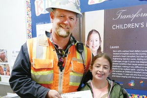 Kids play special role in construction of new hospital