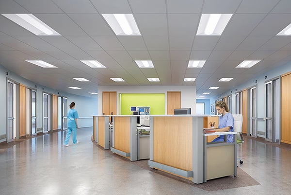 Versatility and efficiency drive health care lighting