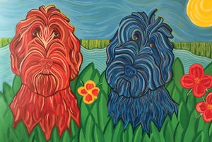 Art curation serves healing purpose