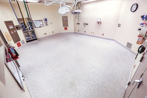 Renovation process renews OR flooring