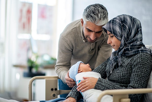 Health care spaces to support maternity care