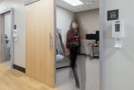 Space-saving doors increase capacity