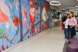 Curated design plays a central role in new outpatient space