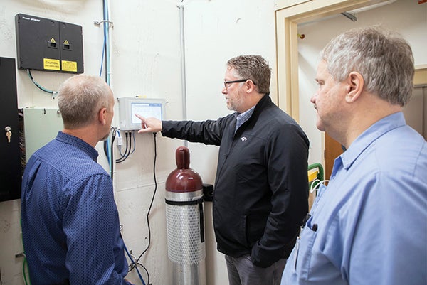 Hospital rebalances its water supply