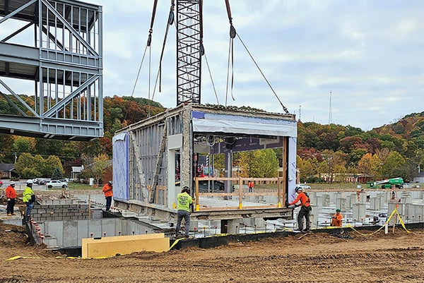 Large U.S. modular health care project nears completion