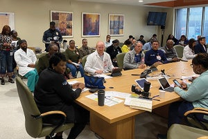 Extreme weather events cause more waves of patient evacuations