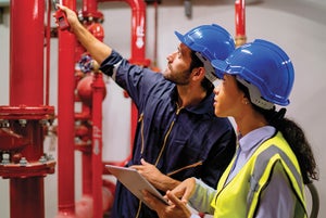 Operational risk scoring for health care facilities