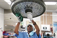 Environmental services staffing methodologies