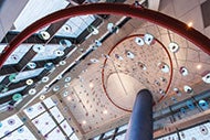 Art on display at Sky Tower at University Hospital