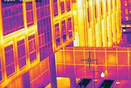 Inspecting hospital building envelopes