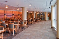 Natural elements for health care interiors