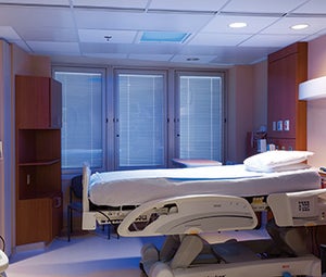 Light from above kills bacteria in hospitals