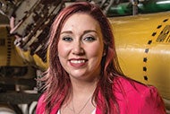 Interview with young woman starting career in health care facility management