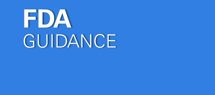 FDA Guidance