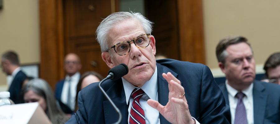 AHA's Rick Pollack testifies in a House meeting on affordability. 