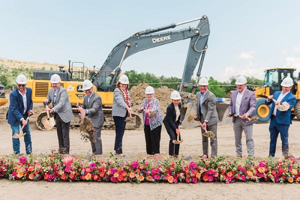 Groundbreaking at St. Vincent replacement hospital
