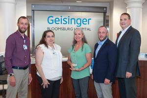 Geisinger Bloomsburg Hospital EVS leaders
