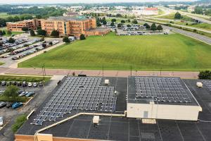 Gundersen Onalaska Clinic photovoltaic panels