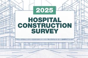 2025 Hospital Construction Survey cover art