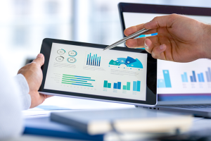 Analyzing data dashboard