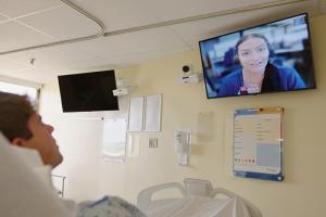 Virtua Health smart patient room